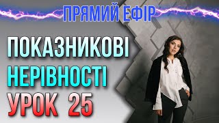 Показникові нерівності. Урок 25. Безкоштовний курс+МатеМакс