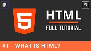 #1 - What is HTML used for? - HTML Full Tutorial for Beginners