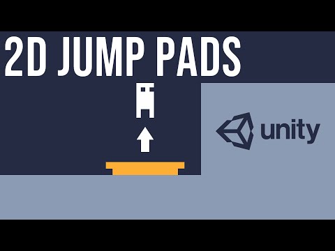 How To Make 2D Jump Pads in Unity