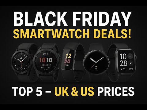 Top 5 Black Friday Smartwatch Deals 2025  #BlackFriday2025#SmartwatchDeals#TechDeals#BlackFridaySale