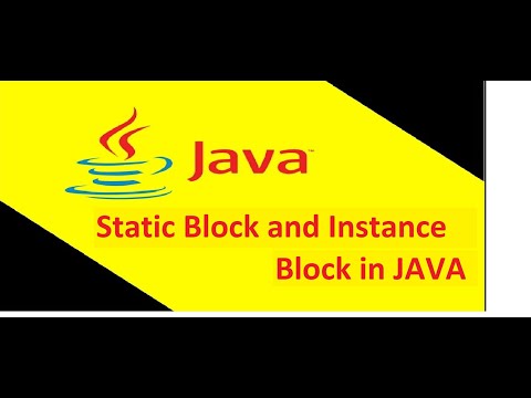 Static and Instance Blocks in java| Core Java interview questions - IIQs