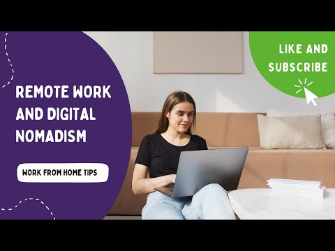 Remote Work & Digital Nomadism – Best Practices and Tips