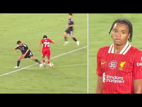 Rio Ngumoha ELECTRIC vs Yokohama | First Goal. 🔥