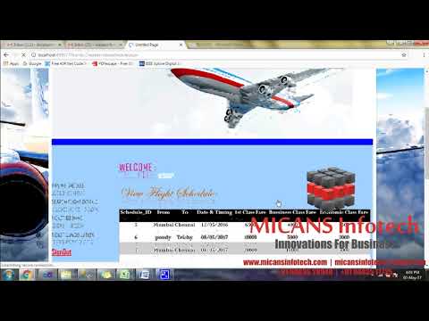 ASP .NET SOURCE CODE FOR AIRLINE RESERVATION SYSTEM USING THUMB CHECKER