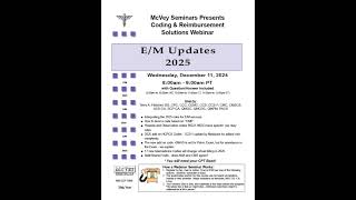 E-M Updates 2025