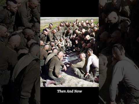 Amazing Then And Now Photos From WW2