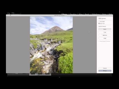 HDR Photomerges in Lightroom CC / Lightroom 6