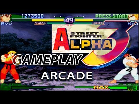 Street Fighter Alpha 3 (Arcade) Gameplay