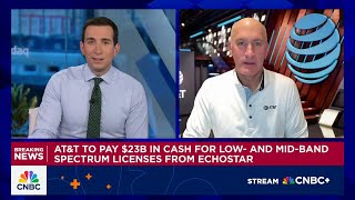 AT&T CEO John Stankey: EchoStar spectrum deal will accelerate growth & dramatically improve service