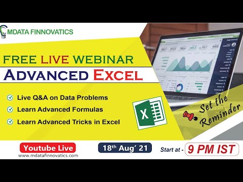 Advanced Excel Tricks - Live Q&A session