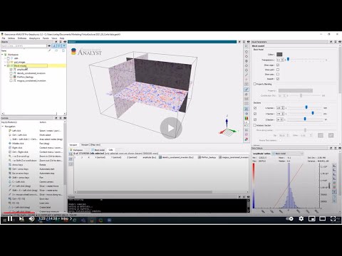 Advanced block model and drillhole visualization - Geoscience ANALYST #freesoftware #3D
