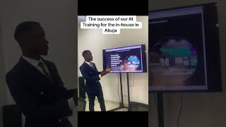 The success of our AI training in Abuja #shorts #ai #airesearch