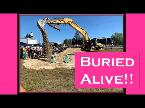 Justin Getting Buried Alive Sept 4, 2021 - Recycled Percussion