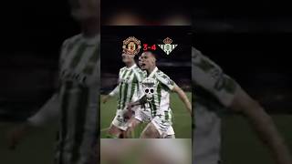 Antony comeback v Manchester United 🔥🤯
