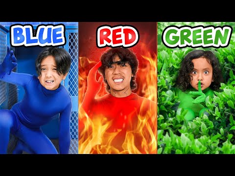 EXTREME HIDE AND SEEK IN ONE COLOR! (CAMOUFLAGE)