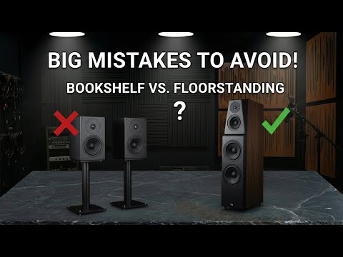 Bookshelf Speakers or Floor Standing Speakers? BIG Mistakes to Avoid!