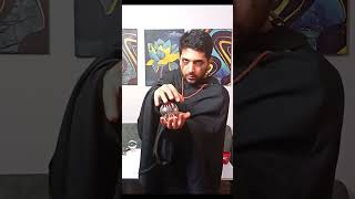 Mind-blowing levitated sphere magic   #mrhow #funny #magic #shorts