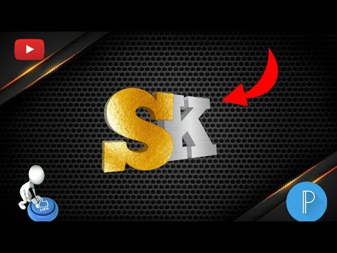 T S Logo Design On Pixellab Android | Professional Logo Design🔥👌