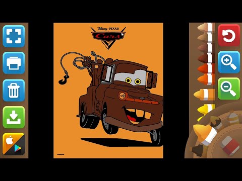 LEARN COLORS MATER THE TOW TRUCK