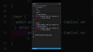 3D CUBE LOADER USING PURE CSS | CREATIVE LOADING ANIMATION #shorts