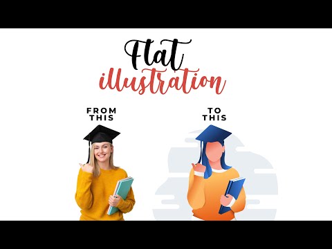 How to design Flat Illustration | Adobe Illustrator | Design Story