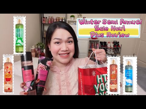 Winter Semi-Annual Sale Haul plus Review | Bath and Body Works