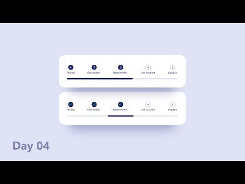 Daily UI Design Challenge  Day 04 | Progress Bar Design