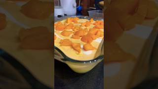 Easiest Mango Delight for summer #mangorecipe #custardrecipe yummy