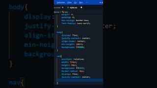 Animated Navigation Menu Bar using HTML CSS | Animates @Codingwork @codingtech #shorts #coding