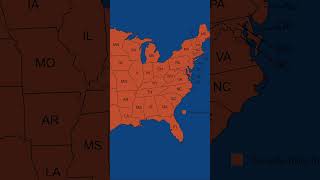 Trying to get subs from every state part #1 #map #geography #mapping #usastates