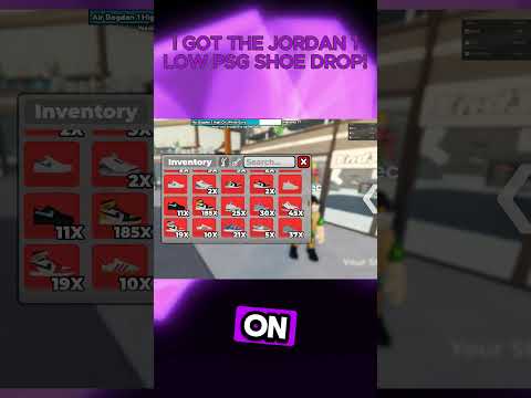 I GOT THE NEW JORDAN 1 LOW PSG ON SNEAKER RESELL SIMULATOR!! # #roblox #shorts