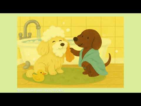 Bubble Beards & Puppy Smiles 🛁Piano & Guitar Music for Relax & Focus | 泡泡鬍子與小狗笑容 • 適合放鬆專注的鋼琴吉他音樂