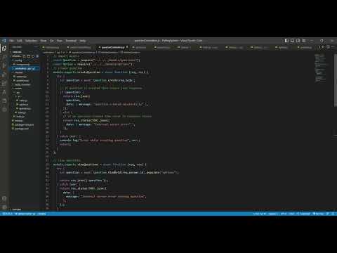 Polling System using node js