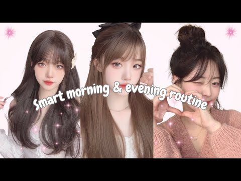 SMART  school morning and night routine for students🎀 (10-17 yrs old ))||✨teenagers routine in 2024
