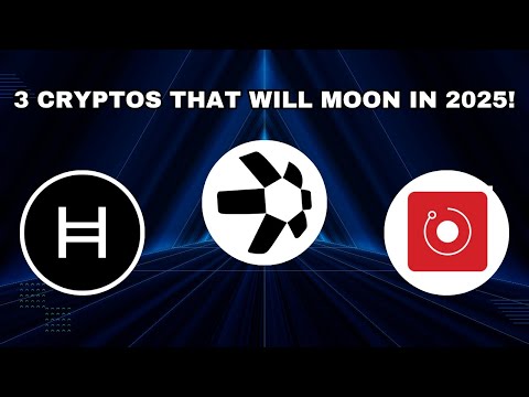 Top 3 Cryptos that will moon in 2025!