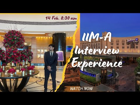IIM-Ahmedabad interview experience