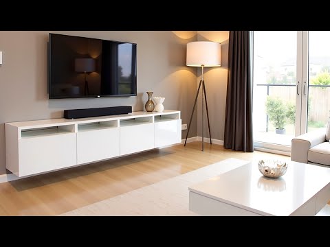Modern TV Wall Design Ideas 2025 | Stylish TV Stand, Floating Unit & Wall Mount Living Room Trends