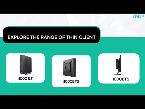 🔹 i1000BTS – High-Performance Thin Client for Cloud-First Workspaces