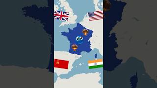 When France Tested Its First Nuke… How Did the World React? #history