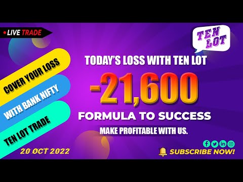 -21,600/- LOSS BOOKED (MARGIN USE 57,300/-) WITH TEN LOT 20-10-2022