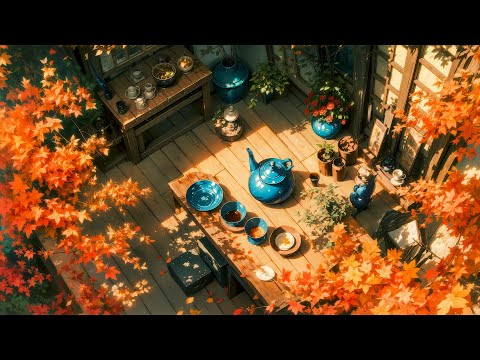 Sunlit Autumn Tranquility 🌞 Music to put you in a better mood 🍁 Study/Relax/Sleep