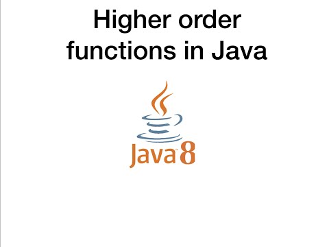 Higher order functions in Java
