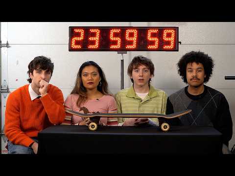 24 hours to eat a skateboard