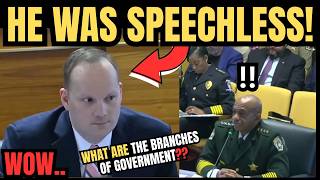 Democrat Sheriff IS Now GOING VIRAL For ADMITTING Not Knowing Branches Of Gov!