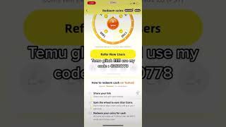 Free Temu Glitch!!!!! search the code to get free coins