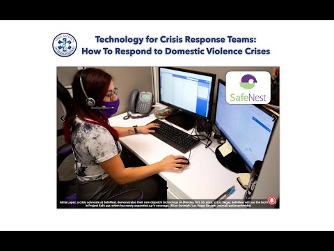 Technology for Crisis Response Teams: Domestic Violence