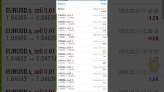 Our Robotic trade Profit on 21/2/25 #robotrading #robotrade 😍👐
