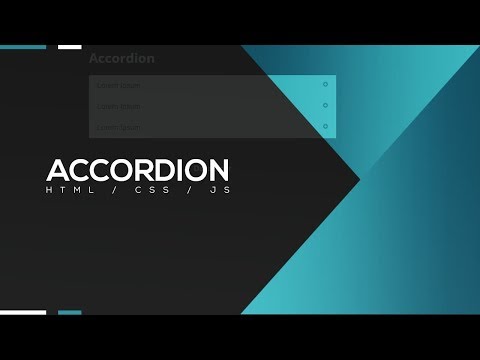 Accordion With HTML, CSS & JavaScript | SpeedCode