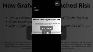 Graham's Risk Management: Focus on Companies, Not Stock Prices