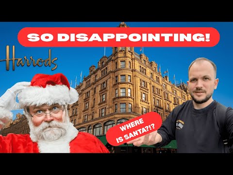 Harrods Christmas 2025 Tour | Not What I Expected!